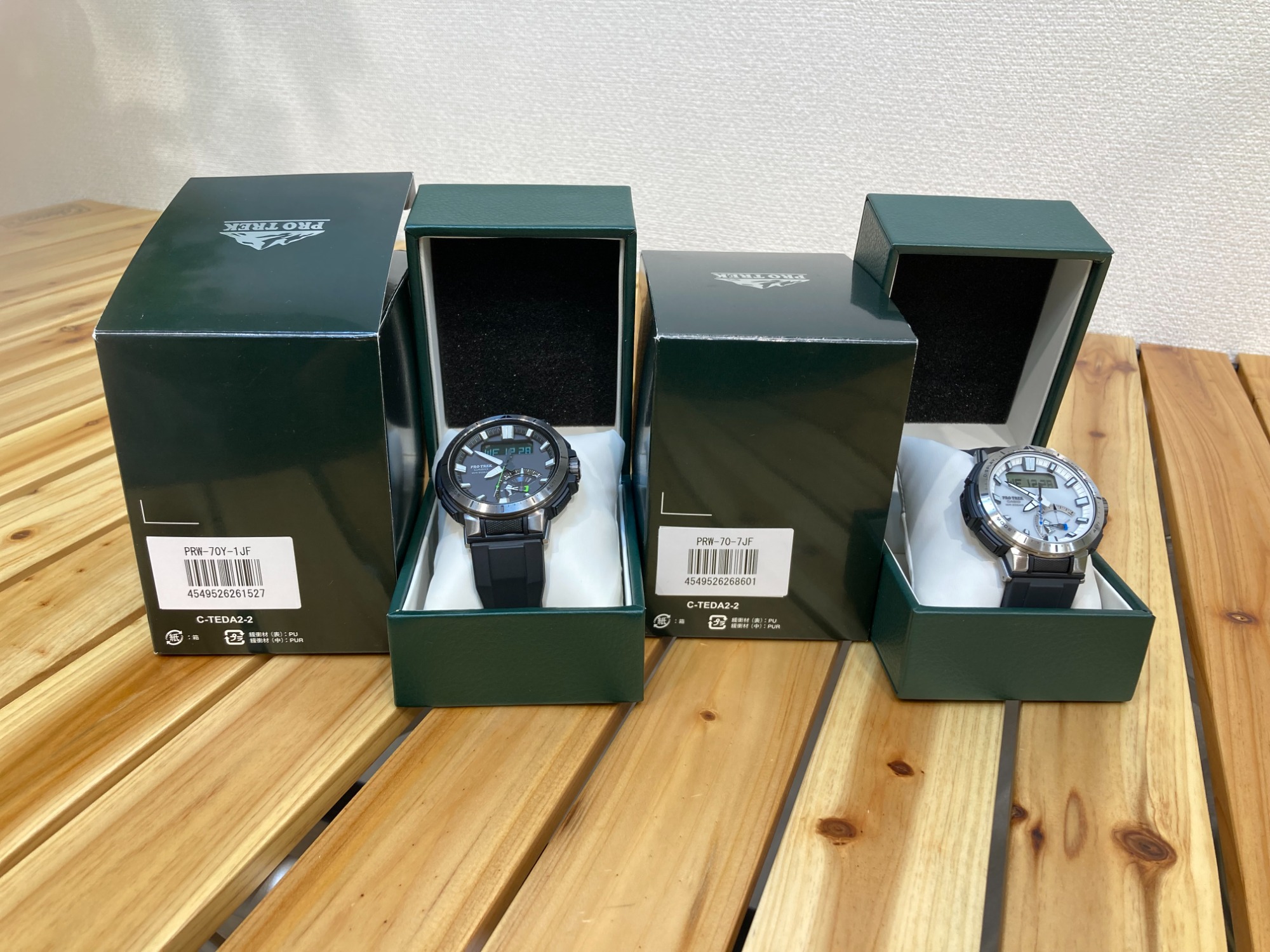 CASIO(カシオ)PRO TREK PRW-70とPRW-70Yが入荷致しました