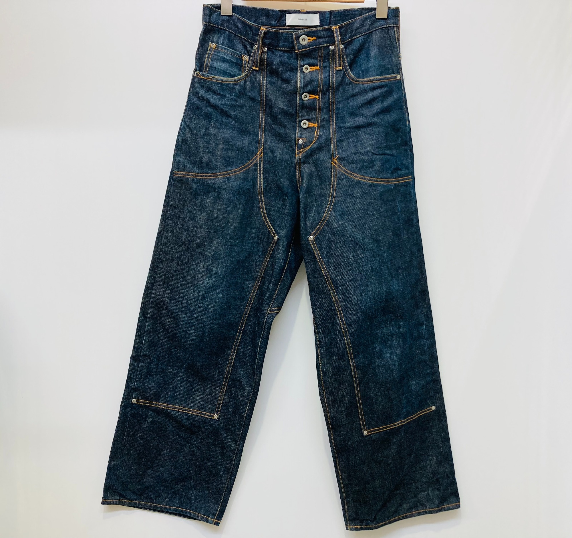 SUGARHILL（シュガーヒル）21ss クラシックダブルニーデニム