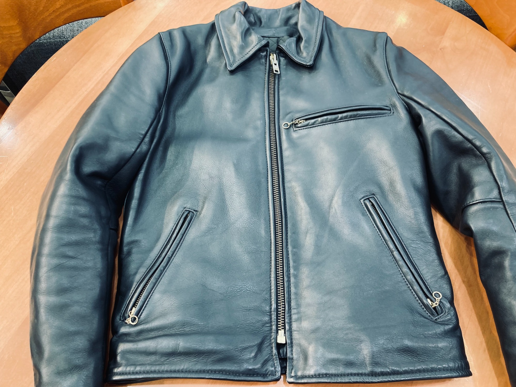 VANSON(バンソン) シングルライダースジャケット 牛革USA製 入荷いたし