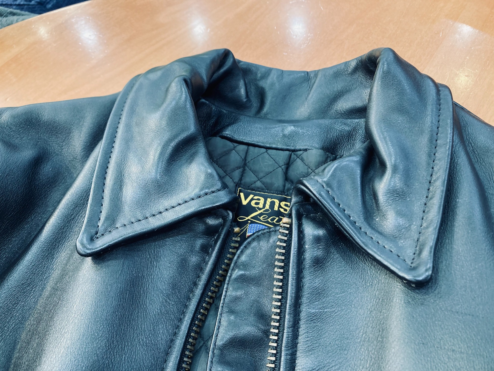 VANSON(バンソン) シングルライダースジャケット 牛革USA製 入荷いたし