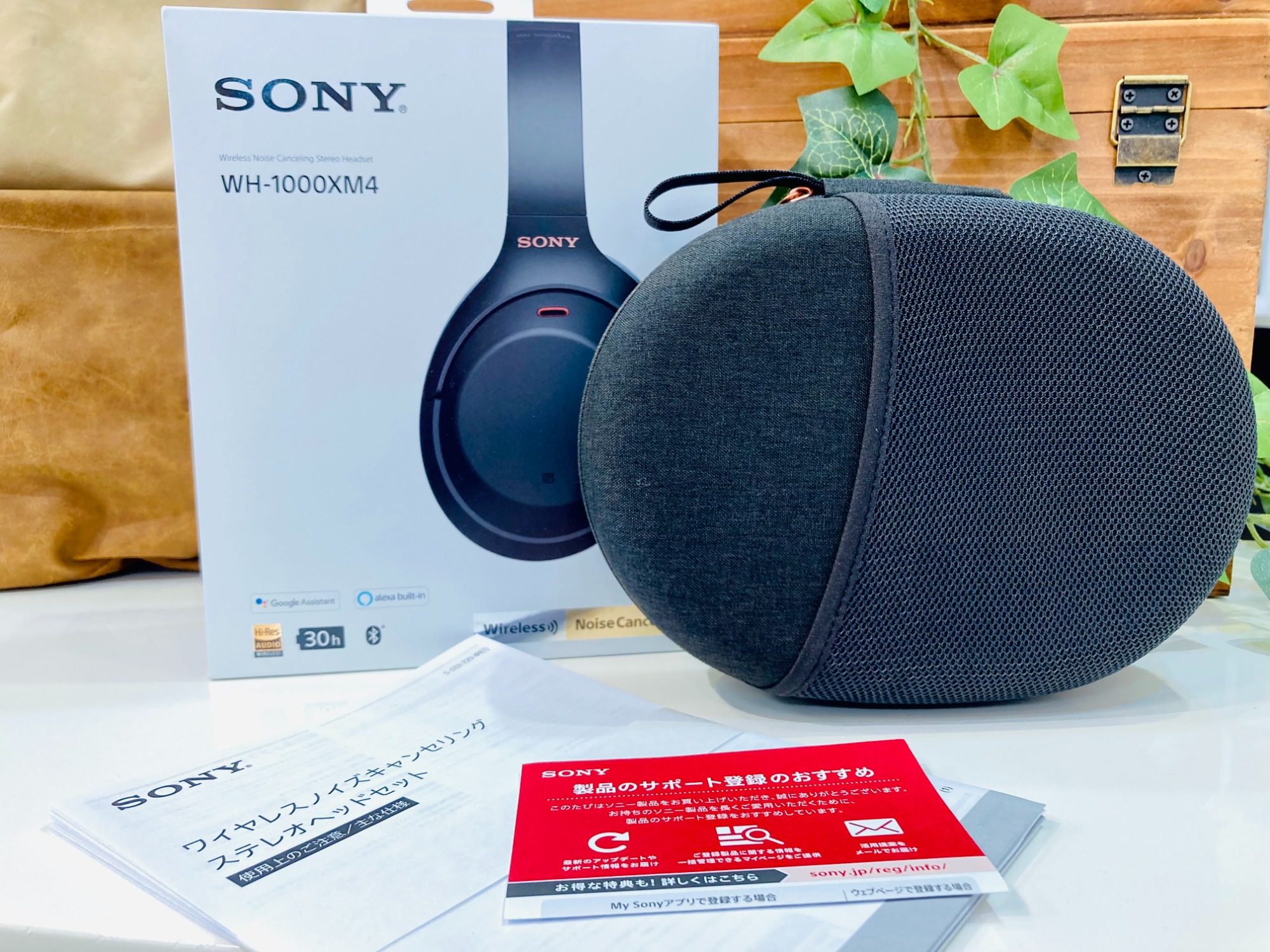 SONY 完全ワイヤレスノイズキャンセリングステレオヘッドセット SONY ワイヤレスノイズキャンセリングステレオヘッドセット が入荷