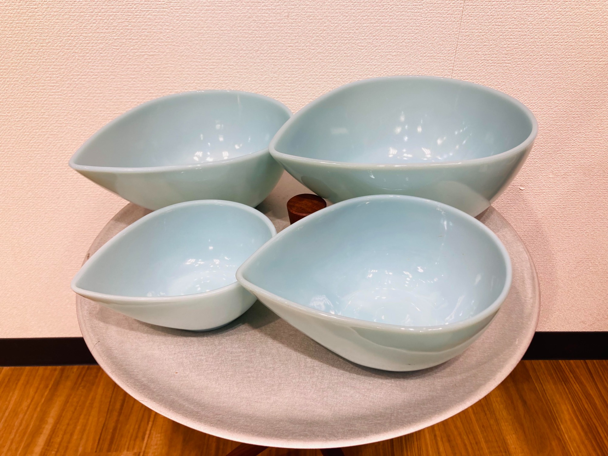 Fire King スウェデイッシュモダンボウル全4セット