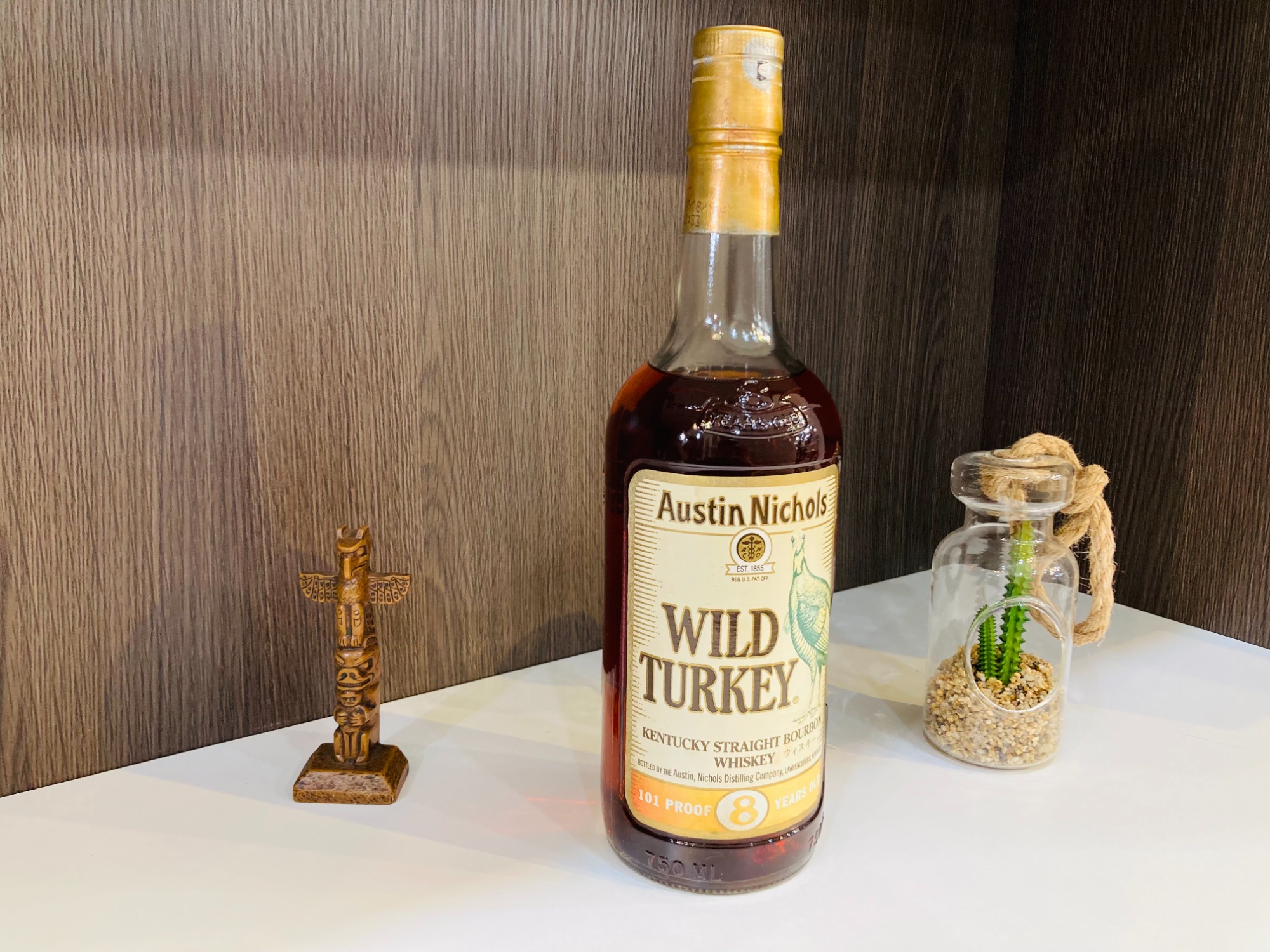 未開封】ワイルドターキー WILD TURKEY 750ml 8年 ウィスキー ワイルド