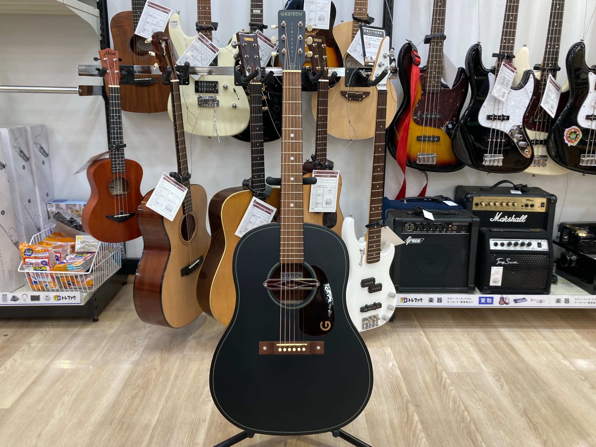 GRETSCH（グレッチ）Deltoluxe Dreadnought Black Topが入荷いたしまし