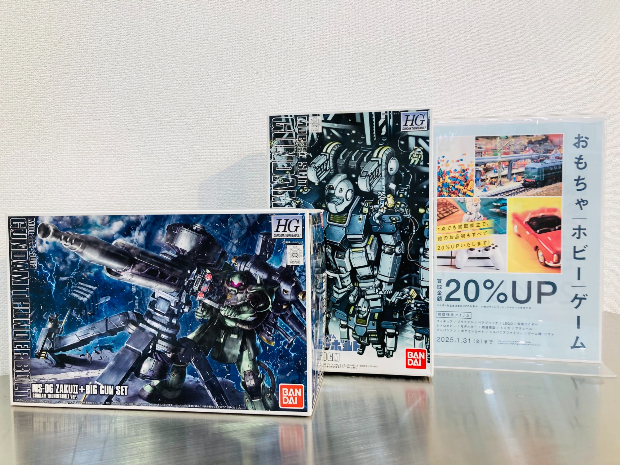 BANDAIより、HGガンプラ「機動戦士ガンダムサンダーボルト」シリーズ2