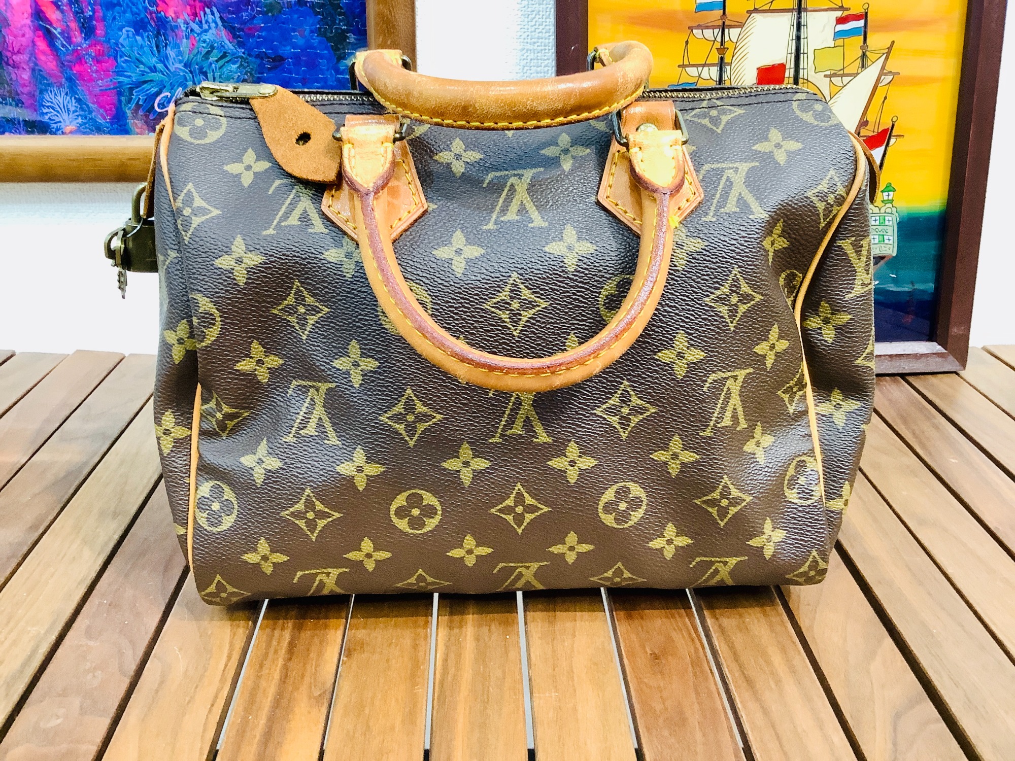LOUIS VUITTON(ルイヴィトン) モノグラム スピーディ25が入荷いたし