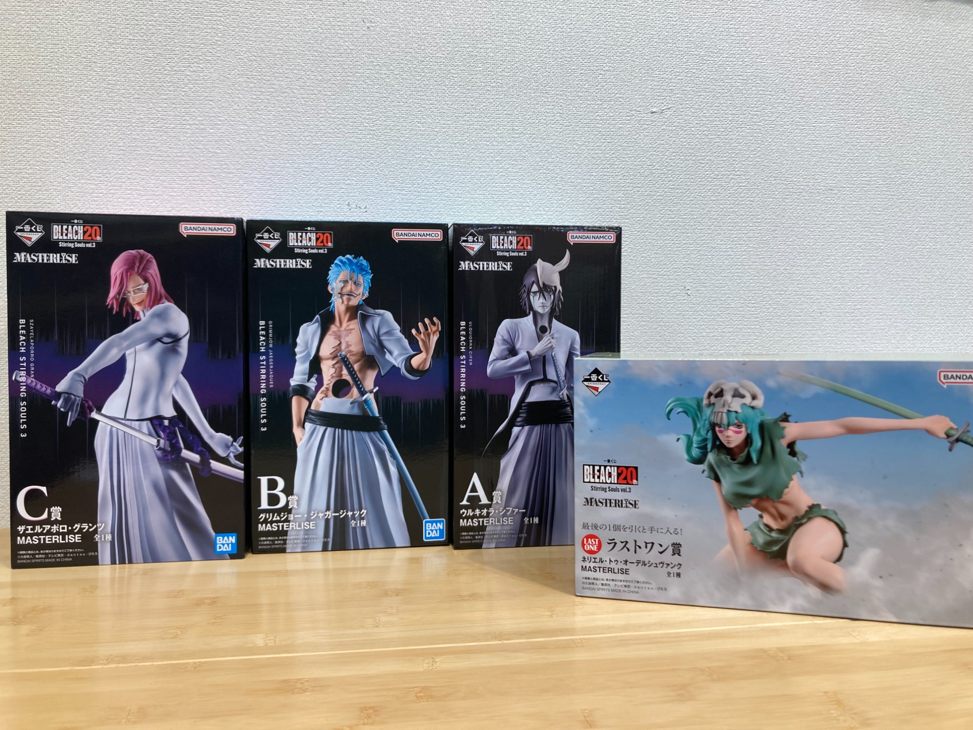 一番くじ BLEACH Stirring Souls vol.3フィギュア4体 一番くじ BLEACH Stirring Souls vol.3｜一番くじ倶楽部｜BANDAI