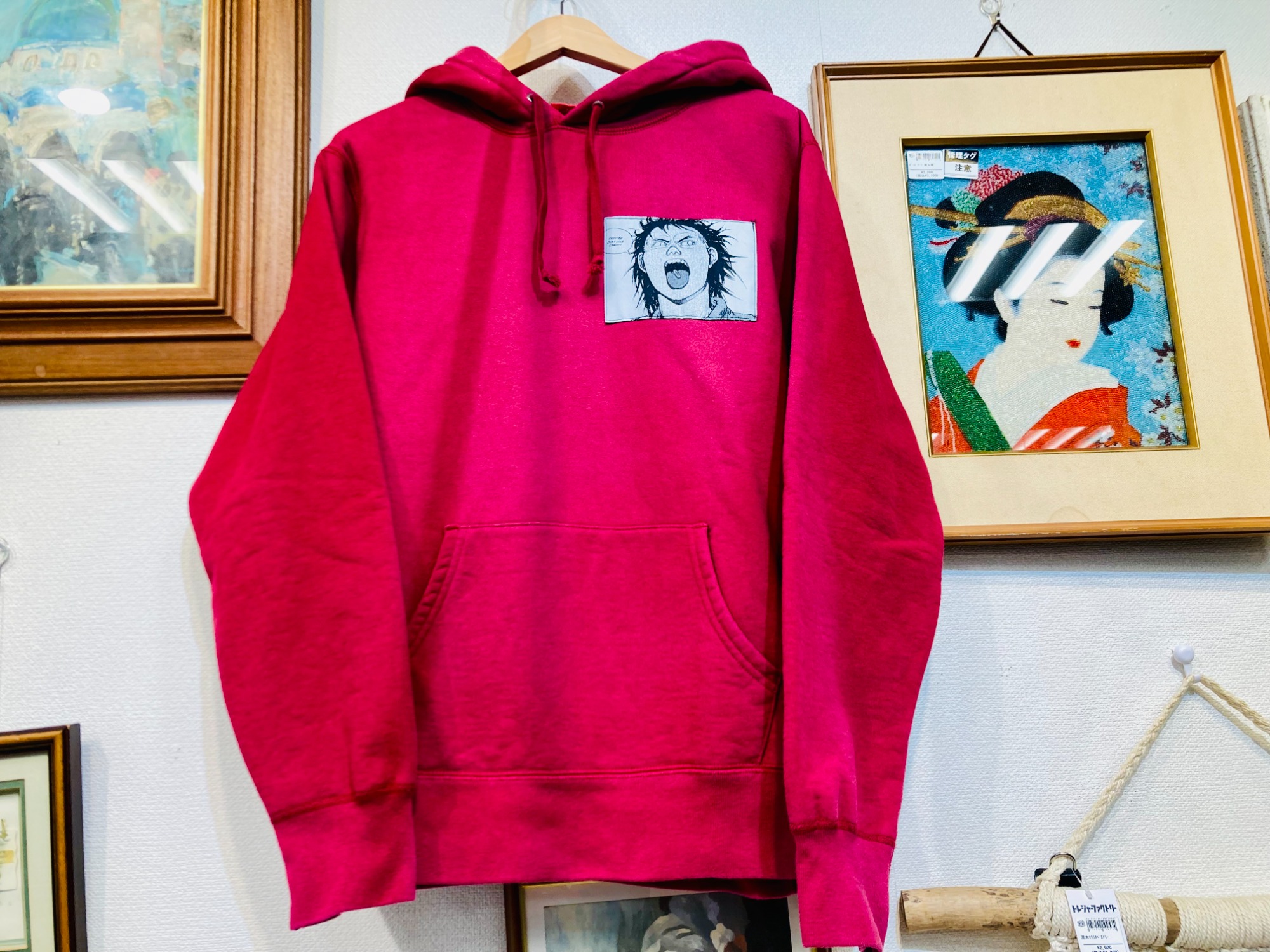 *大幅値下げ中* 【✴︎激レア✴︎】SUPREME × AKIRA パーカー AKIRA Supreme Patches Hooded Sweatshirt 黒 L 送料無料