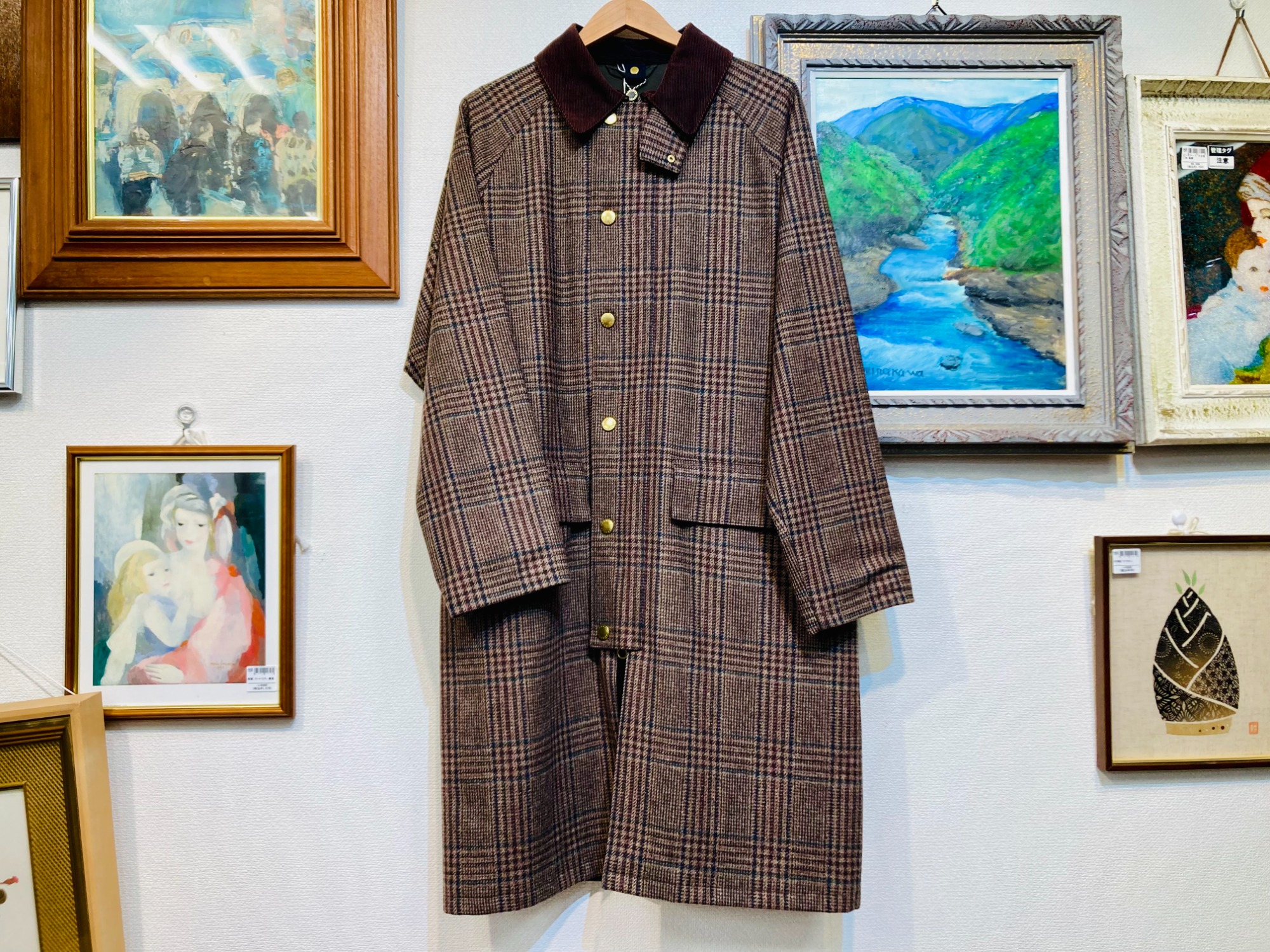 ジャケット・アウター Barbour DON 38 WOOL CHECK burghley Barbour(バブアー) WOOL BURGHLEY JACKETが入荷いたしました！｜2025年