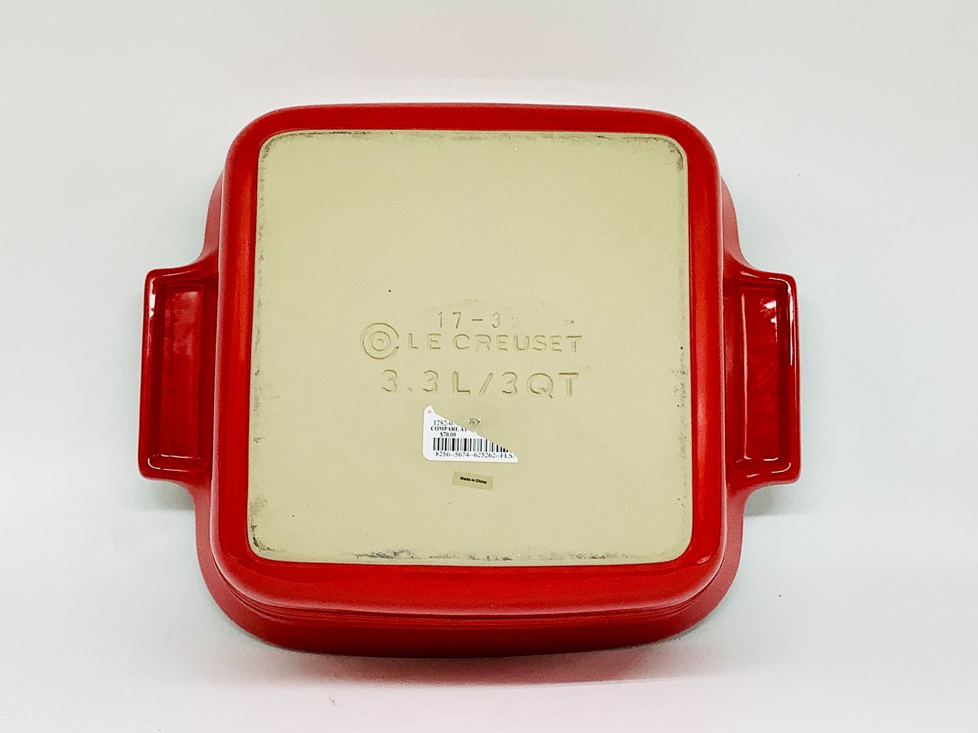 ルクルーゼ　スクエアベイカー　キャセロール ルクルーゼ スクエアベイカー キャセロール