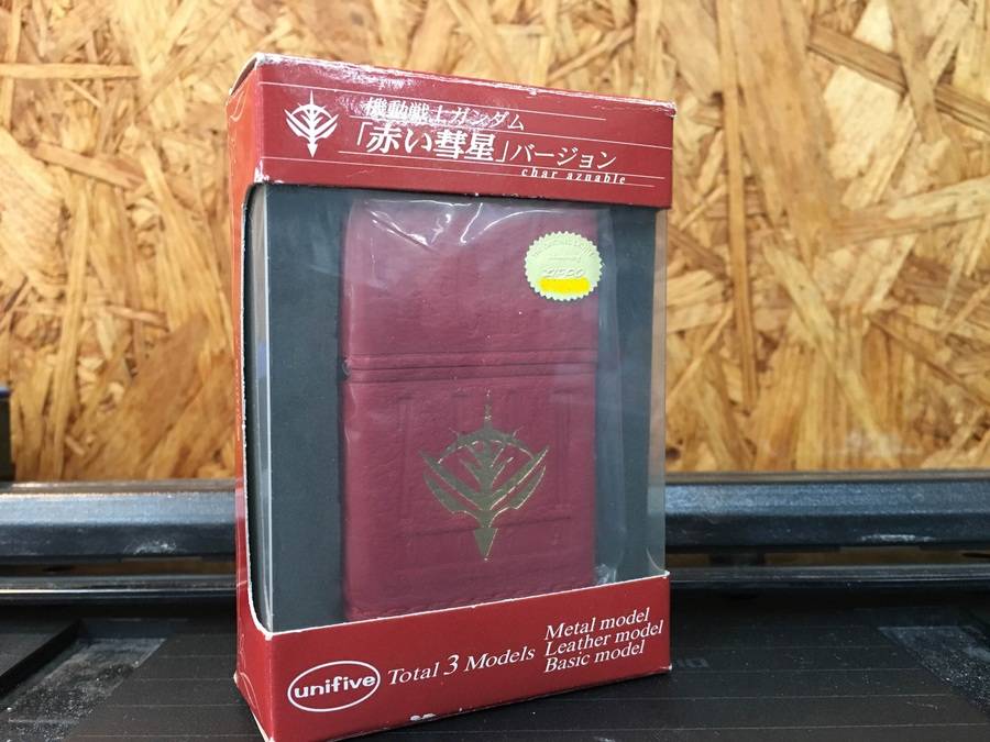 赤い彗星出品 機動戦士ｶﾞﾝﾀﾞﾑ zippo[赤い彗星Ver]買取入荷致しました