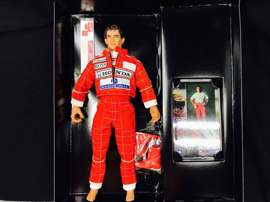 超貴重 タカラ製　アイルトン ・セナ フィギャー　記念プレート付き　限定品 超貴重 タカラ製 アイルトン ・セナ フィギャー 記念プレート