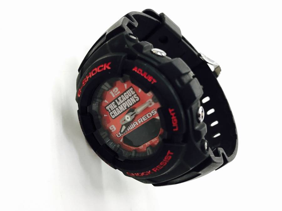 G-SHOCK G-100 浦和レッズ2006年優勝モデル 未使用品☆ 即決 G-100 浦和レッズ 2006年 J1 優勝記念モデル G-SHOCK G