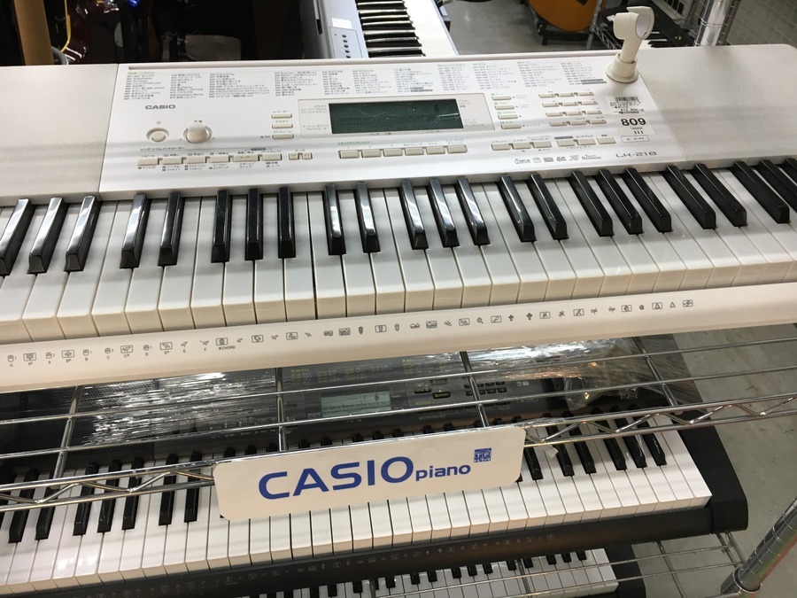 【CASIO】キーボード＜光ナビゲーション＞LK-218入荷しました！！【浦和店】 [2019.04.14発行]｜リサイクルショップ