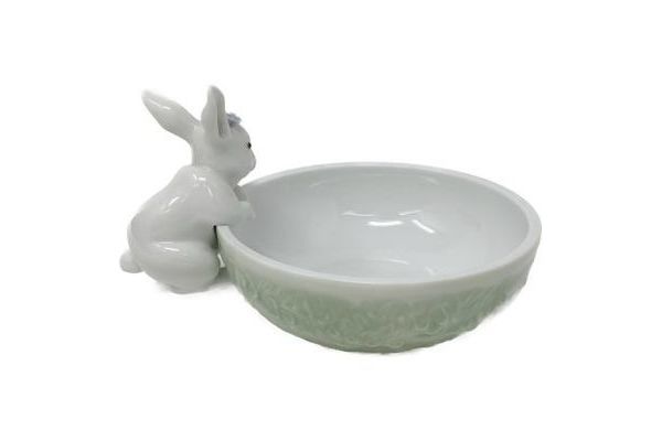 リヤドロ ウサギの陶器小物入れ LLADRO/リヤドロ】 うさぎの小物入れ 買取入荷！【浦和店】｜2020年02