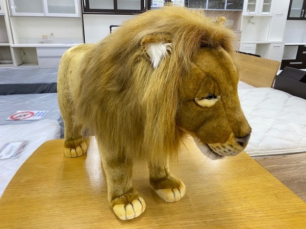 アニマルスツール（ライオン） 座れる動物 ライオン アニマルスツール