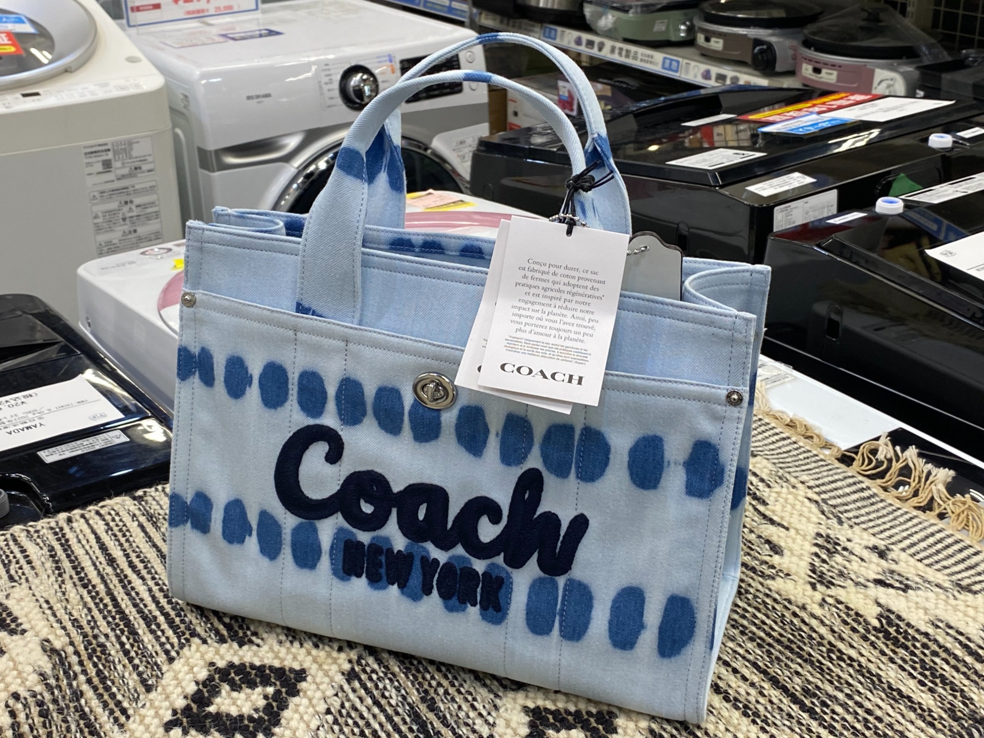 COACH｜CARGO TOTE キャンバストートバック COACH 【カラー特価】COACH コーチ ハンドバッグ CARGO TOTE