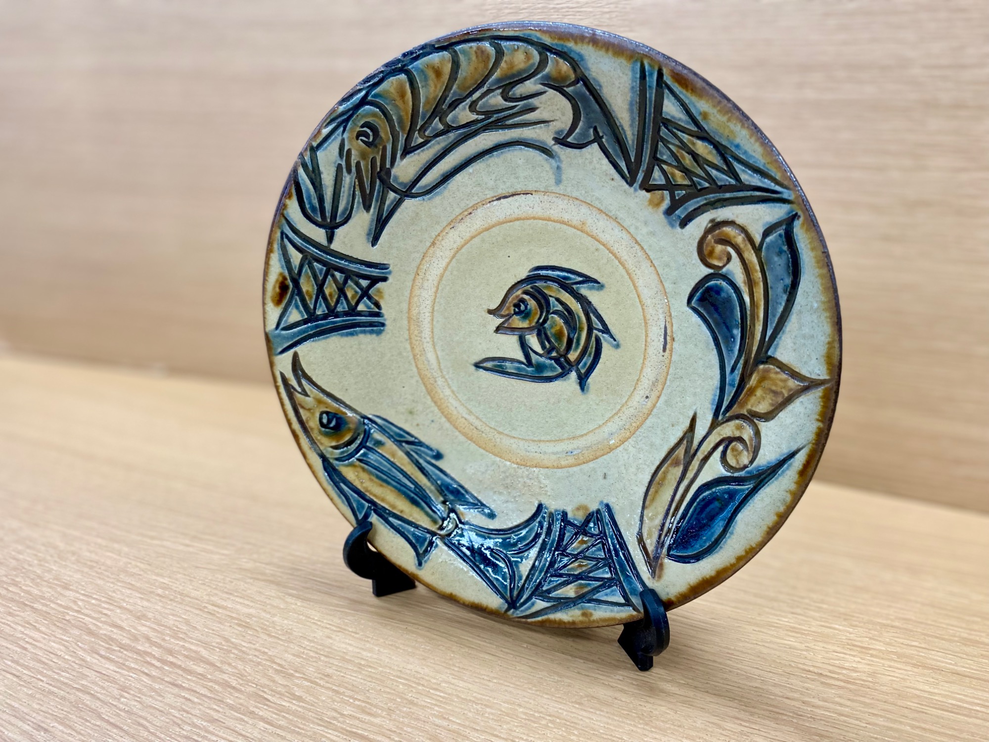 金城次郎】魚分七寸皿を買取入荷いたしました！！｜2025年08月03