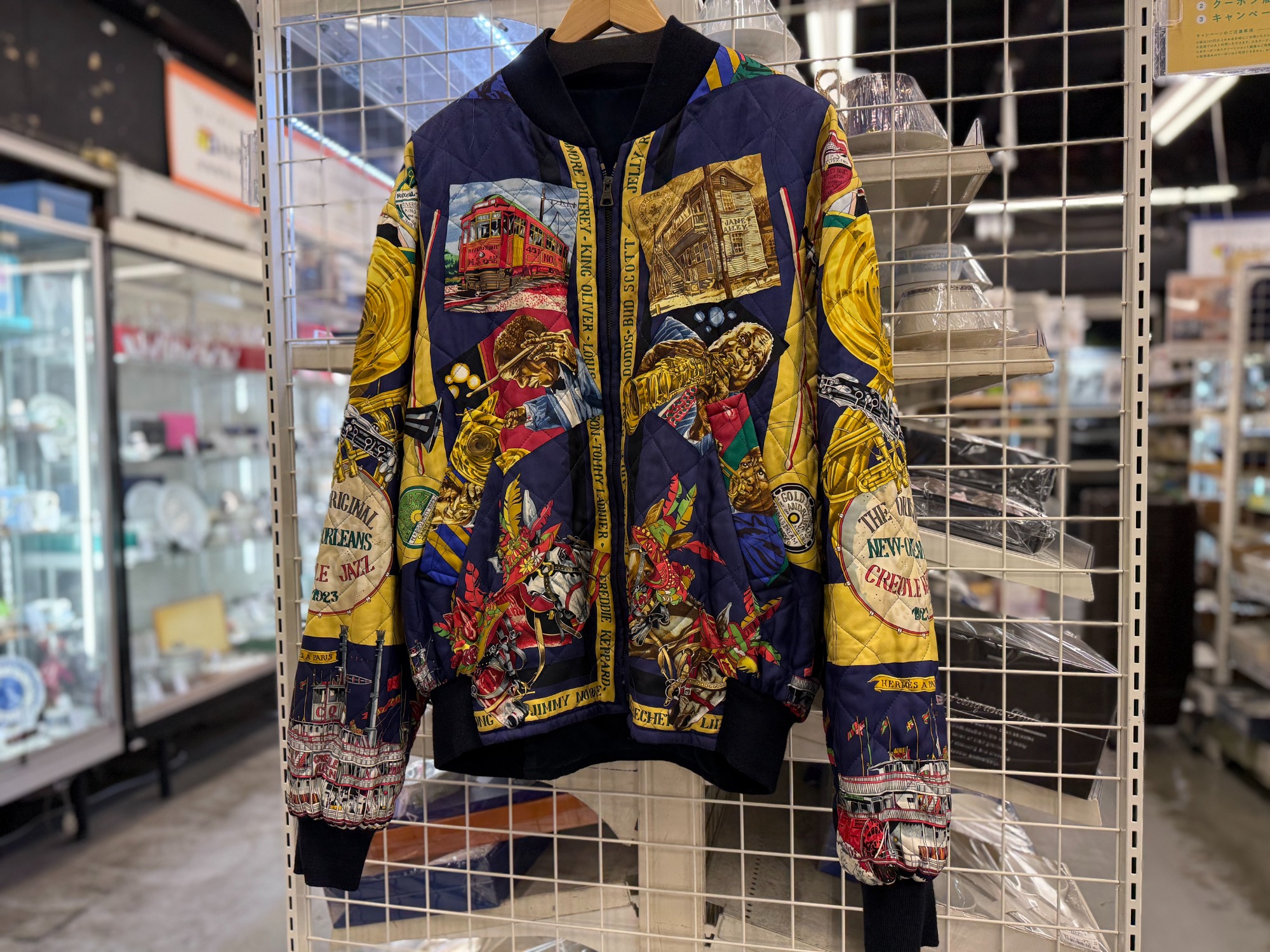 HERMES/エルメス】リバーシブルシルクブルゾンが買取入荷いたしました