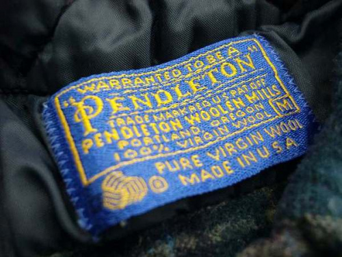 ネルシャツのPENDLETON