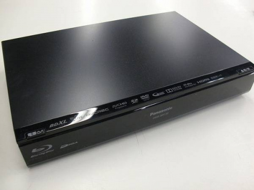 デジタル家電のブルーレイレコーダー