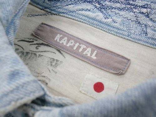デニムシャツのKAPITAL