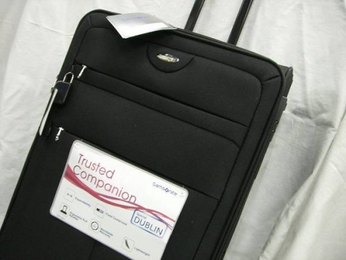 メンズファッションのキャリーバッグ