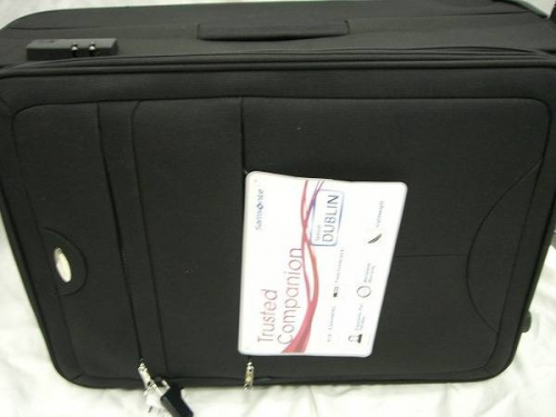 キャリーバッグのビジネスバッグ