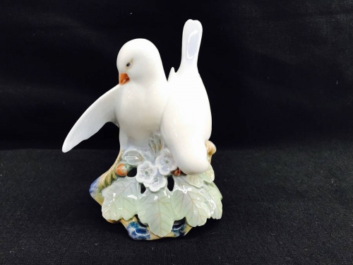 Royal Copenhagenの２羽の鳥