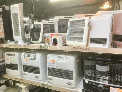 ヒーターのストーブ