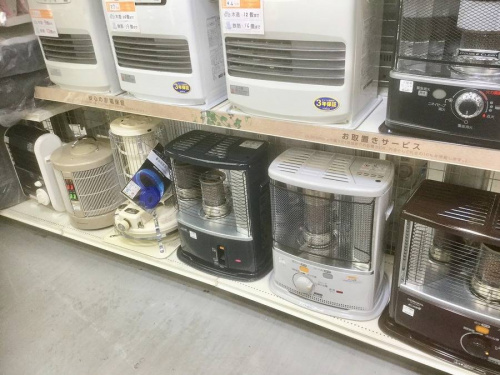 ストーブの暖房