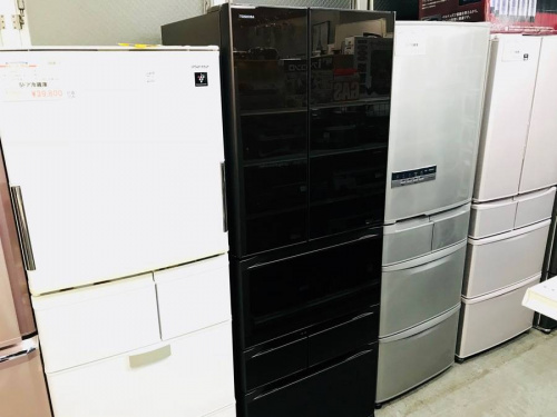 冷蔵庫のTOSHIBA