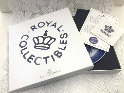 イヤープレートのロイヤルコペンハーゲン