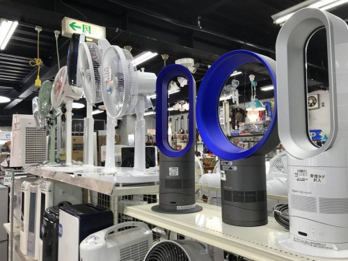 季節家電の扇風機