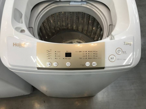 簡易乾燥機能付洗濯機のHaier