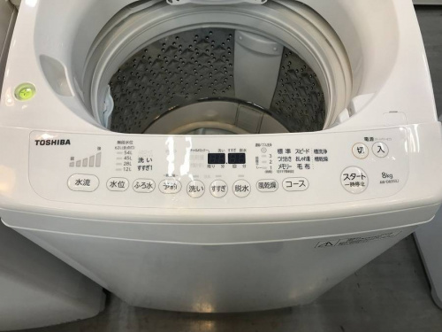 全自動洗濯機のTOSHIBA