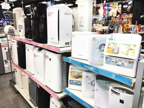 新生活　季節家電の中古　空気清浄機