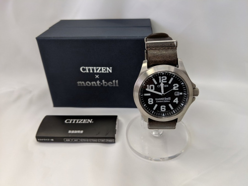 CITIZENのmont-bell