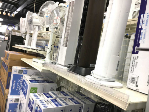 扇風機の夏物　家電