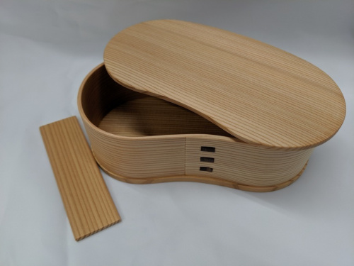 曲げわっぱの秋田杉工芸品