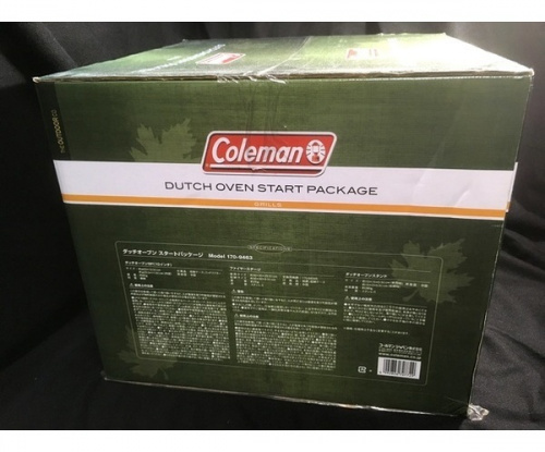 バーベキュー用品のcoleman ダッチオーブン