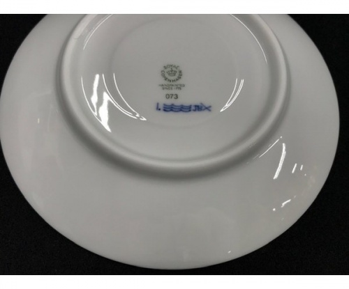 ROYAL　COPENHAGENのブルーフルーテッドハーフレース