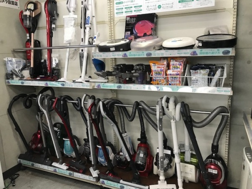 生活家電の掃除機