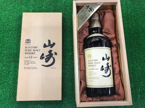 ウイスキーの山崎 12年 買取