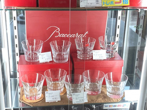 Baccaratのグラス