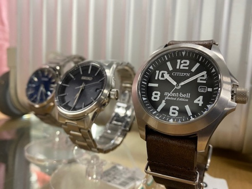 メンズファッションの腕時計