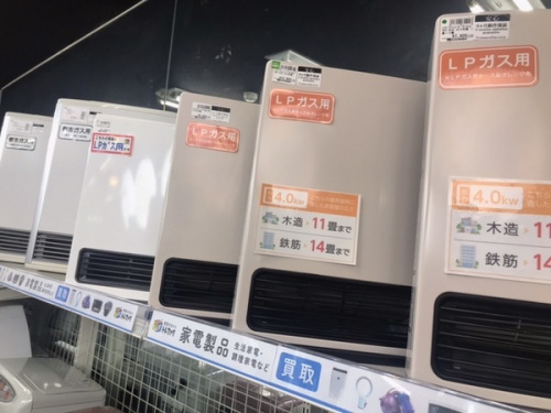 ヒーターのストーブ