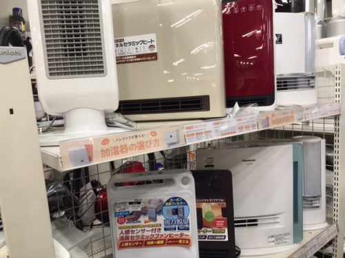 ストーブの暖房