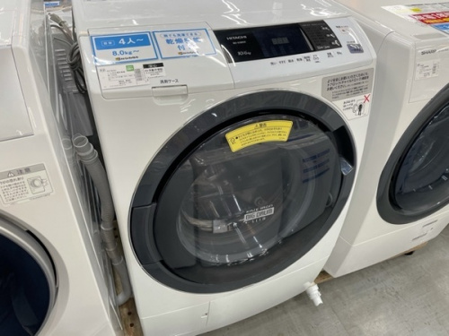 ドラム式洗濯機の中古家電