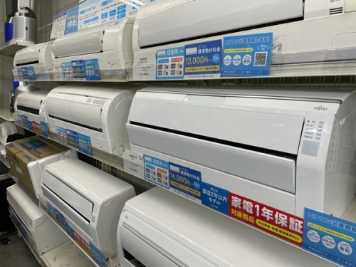 季節家電のエアコン